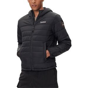 Napapijri Black Polyamide Shell Men's Jacket